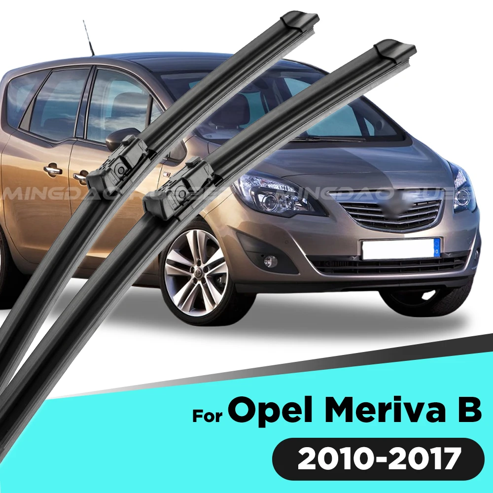 Para Opel Meriva B 2010-2017 2011 2012 2013 2014 2015 2016 limpiaparabrisas delantero limpiaparabrisas cepillo de ventana 28 "+ 22"