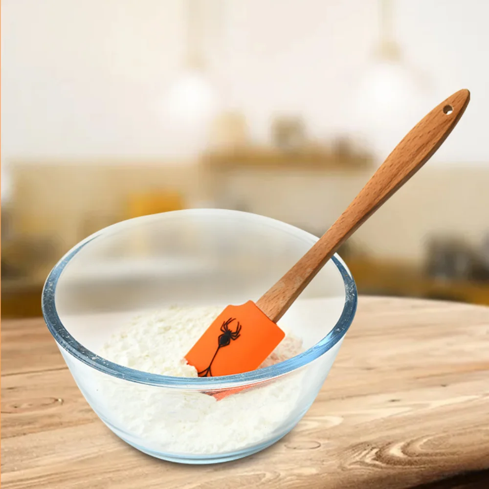 Halloween Silicone Scraper Halloween Baking Tools High Temperature Cake Cream Halloween Gifts
