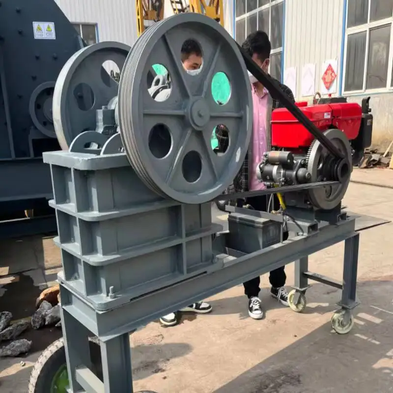 New ization Service for Jaw Crusher 150 250 with Screening hine