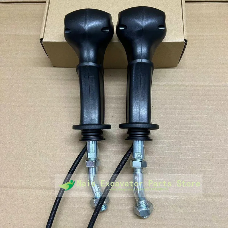 For Excavator Parts Logging Iron Stone Tools Agricultural Harvester Electric Control 6 Button Joystick Handle Glue Gear