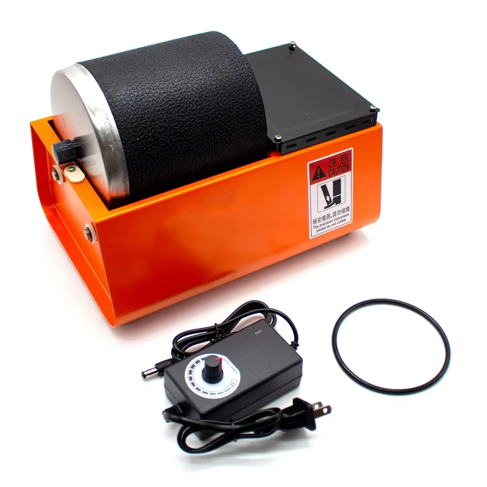 Single Drum Rock Tumbler (2.5KG) – Lapidary Polishing Machine for Stones, Beads & Jewelry (Gold, Silver, Jade)