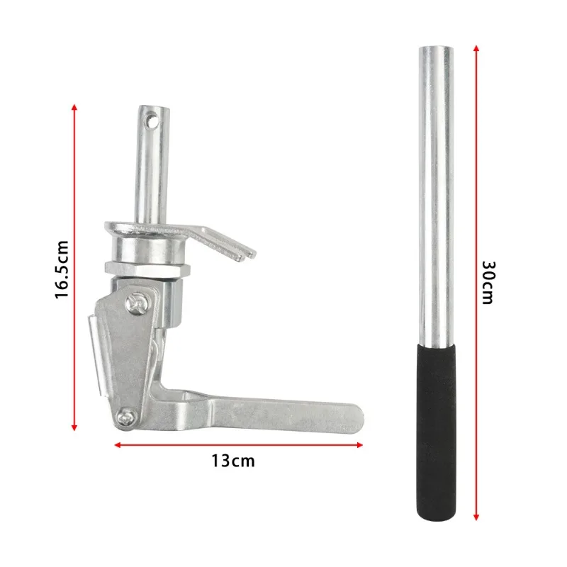 66784 Valve Spring Compressor Stud Install Removal Tool Fit 3/8'' 7/16'' Auto Engine Cylinder Head Overhaul Repair Gauge