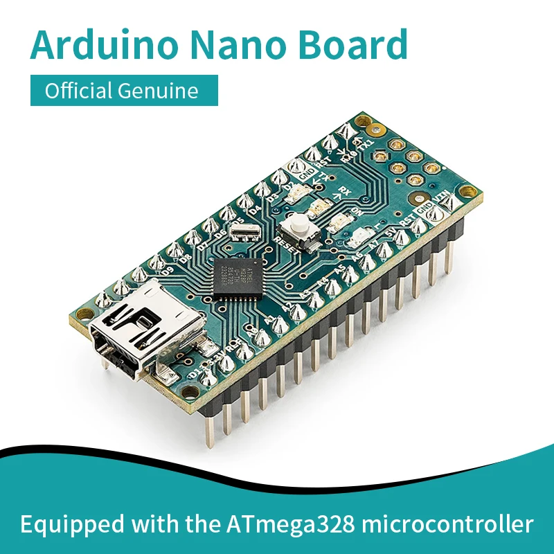 オリジナル公式a000005-arduino-nano開発ボード、atmega328マイクロコントローラー搭載