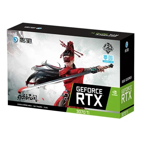 Hot sell Galax 3070 ti 8G Boomstar Naraka bladepoint Edition Graphics Card rtx 3070 ti gpu graphic card gtx 3070 ti