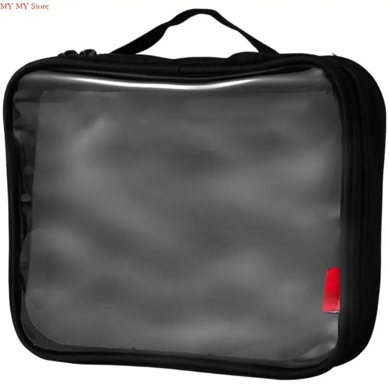

6 Page Portable Badge Display Book Pin Collector for Travel Exhibitions and Daily Use with Transparent Slots