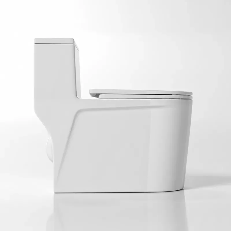 Wholesale One Piece Toilet Super Swirl Siphon Water Saving Silent Bathroom Sanitary Ware Home Use Guangdong Manufacturer