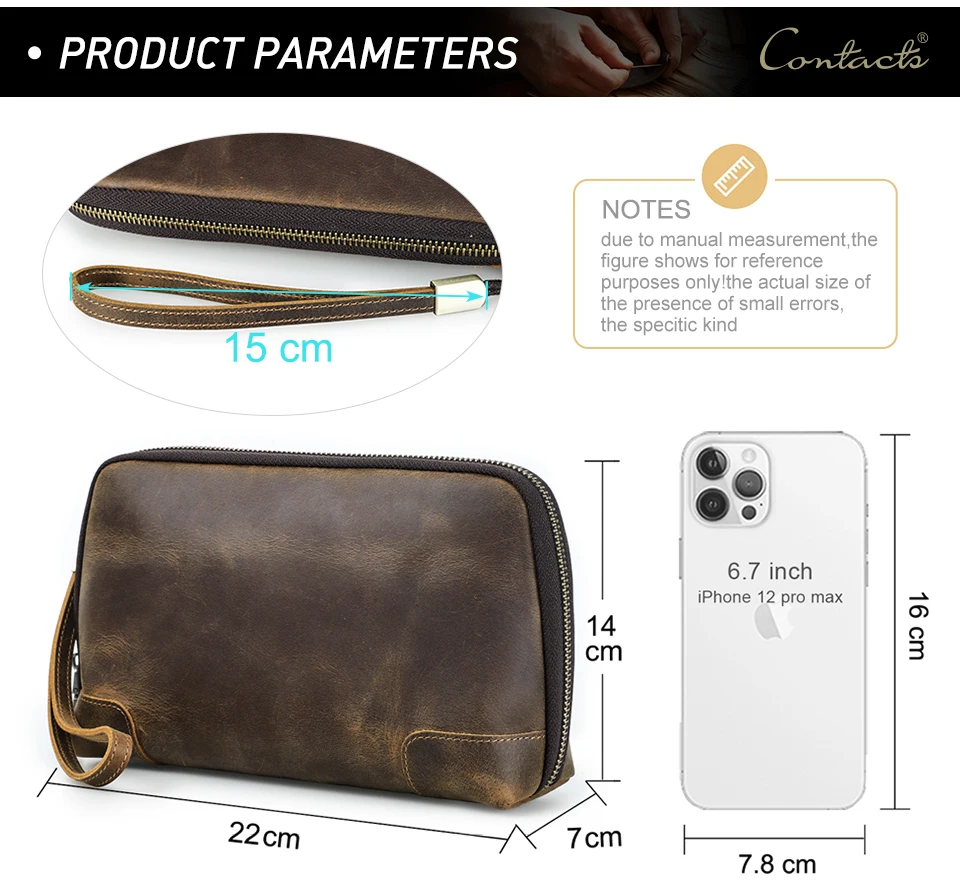 KONTAKTE FAMILIE Echtes Leder USB Datenkabel Aufbewahrung Handtasche Clutch Tasche für Kopfhörer Maus Elektronisches Zubehör Brieftasche Tasche – Detail 4
