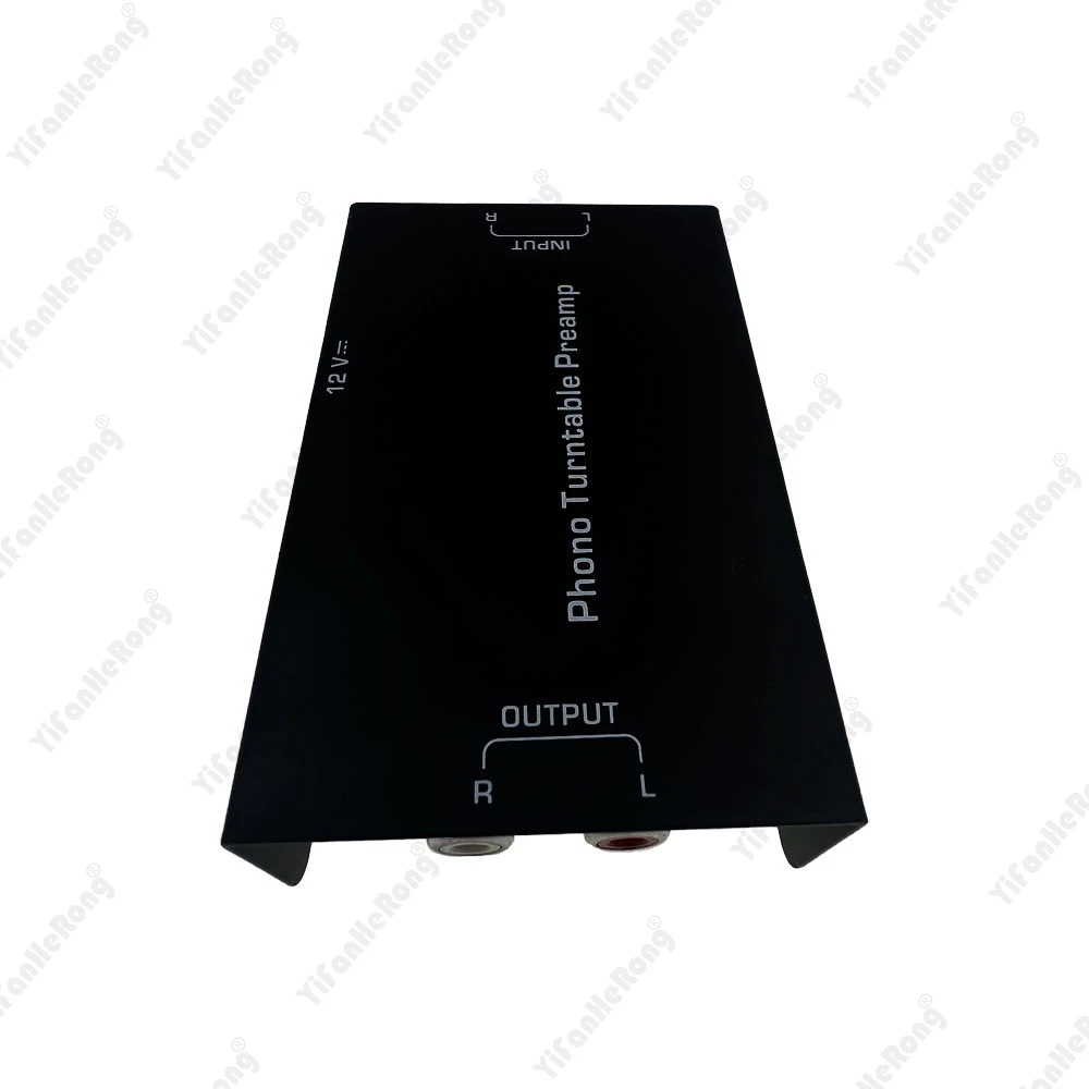 PP900 Phono Turntable RCA Interface With EU/US Plug Preamplifier Ultra-Compact Phono Preamp 12V MiNi Portable Strong Function