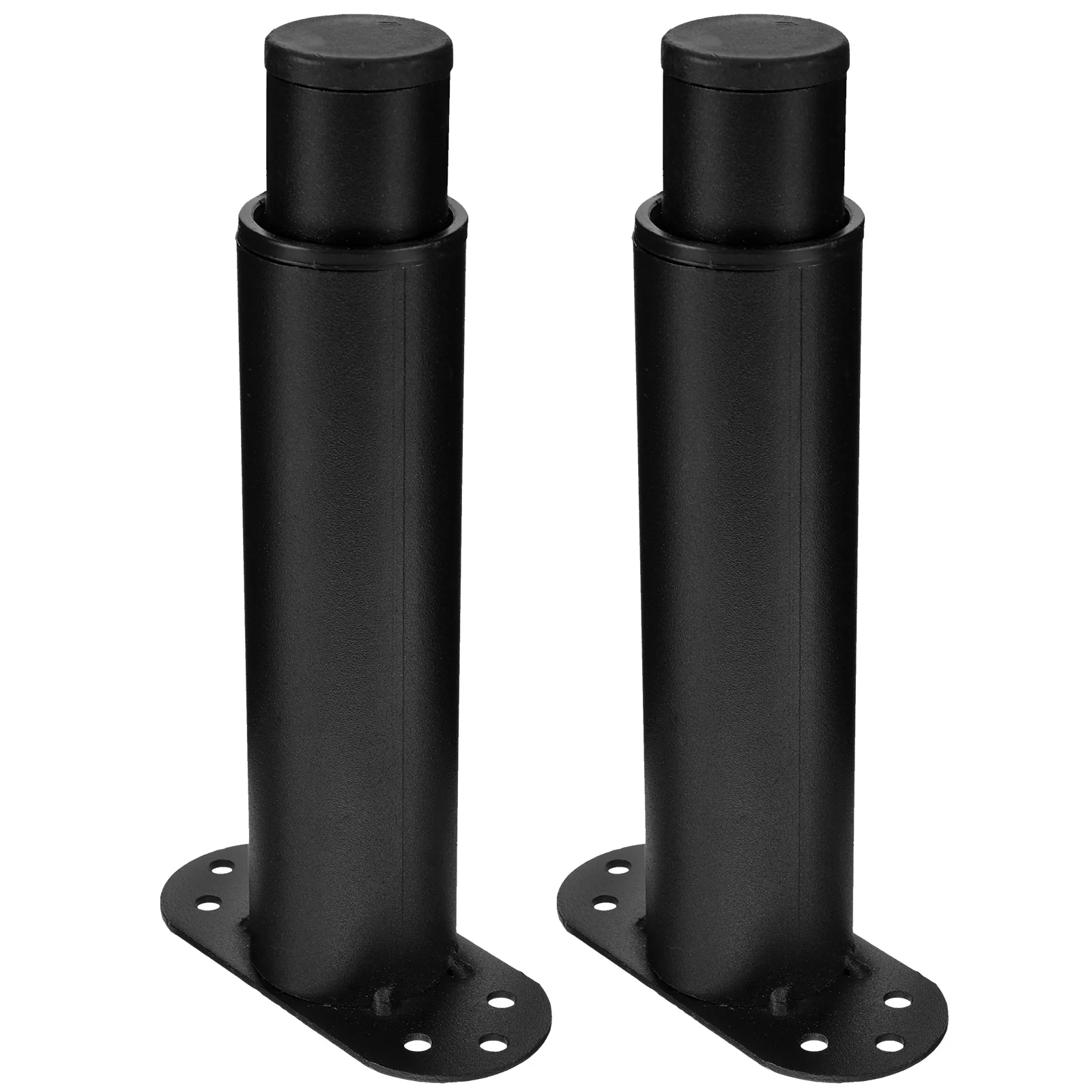 2pcs Bed Support Legs Adjustable Height T-Shaped Metal Base For Bed Frame Center Slat Reinforcement Furniture Legs Replacement