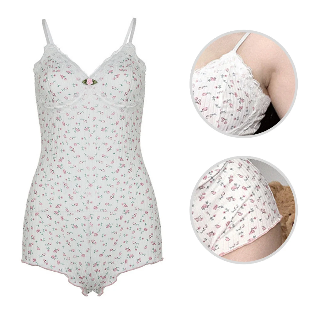 Female Lingerie For Home For Hotel Transparent Bodysuit Sexy Sleepwear All Seasons Home Wear Hotel Wear Polyester Fabric