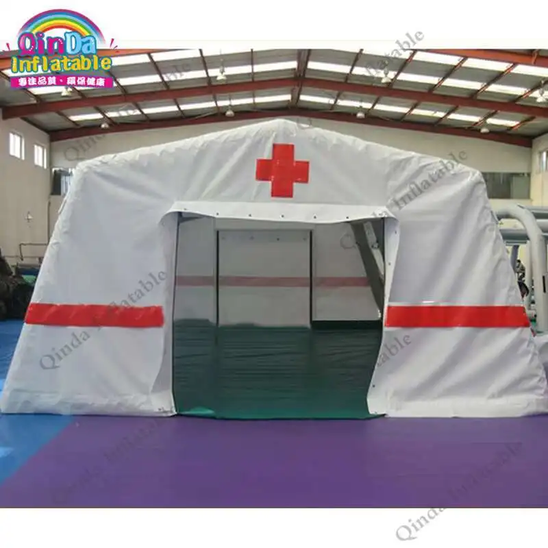 First Aid Inflatable Shelter Tent Customized Inflatable Field Hospital Tent For Outdoor