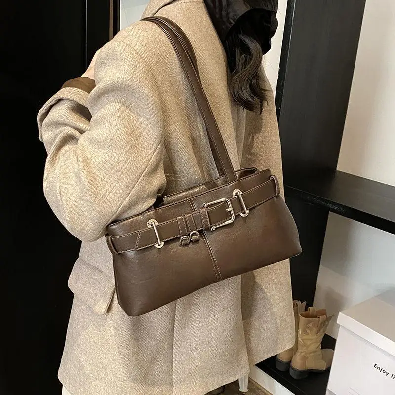 النخبة خمر المرأة متعددة الأوجه محفظة الكتف تحت الإبط حقيبة يد أنيقة حقيبة ركاب واسعة حقيبة يد الفتاة هدية