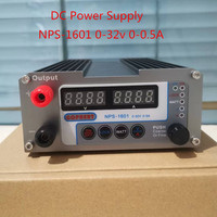GOPHERT NPS-1601 High Precision Compact Digital Adjustable DC Power Supply Laboratory Power Supply 30V 10A CNC DIY Power Supply