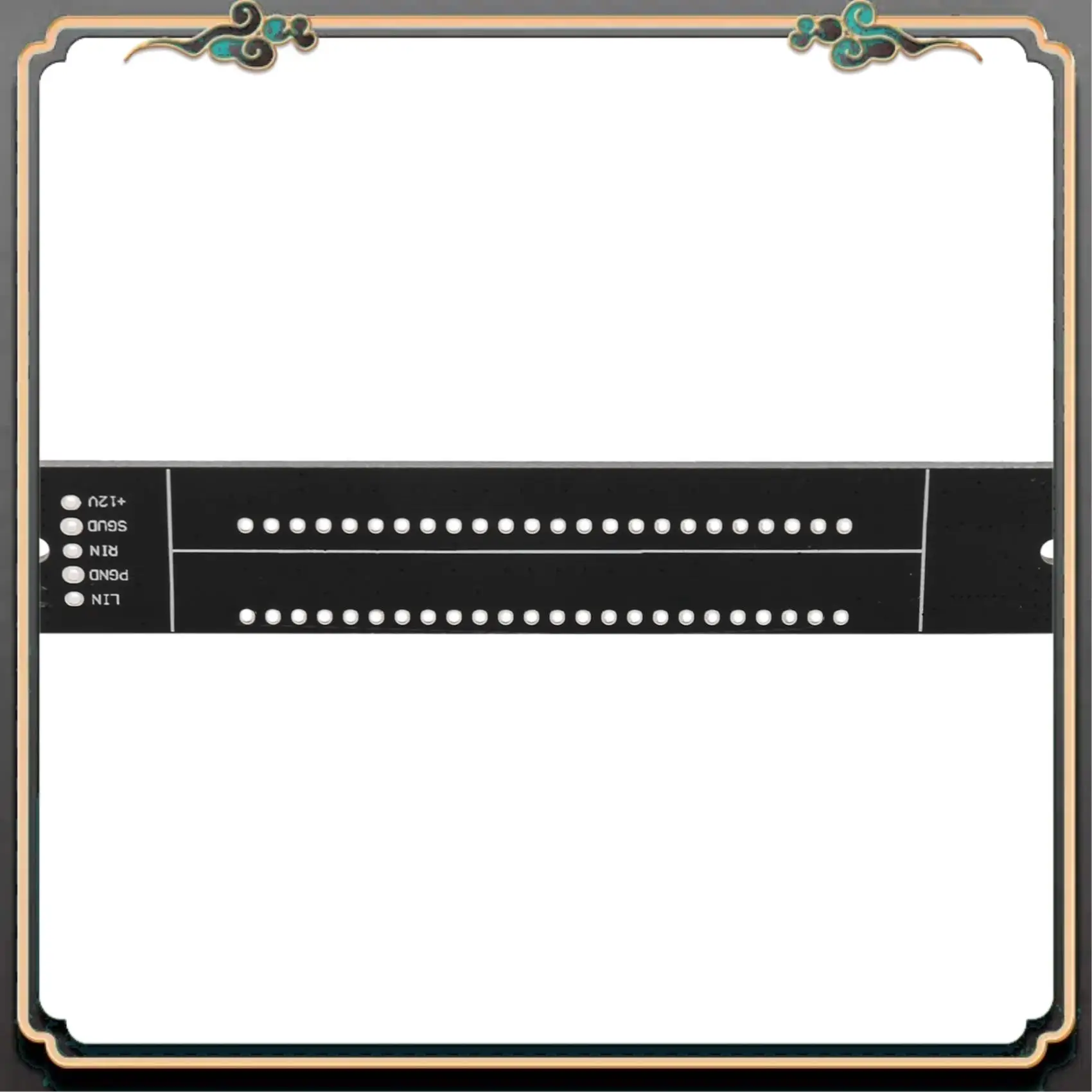 ASMA-Mini Dual 12 Level Indicator VU Meter Stereo Amplifier Board Adjustable Light Speed Board