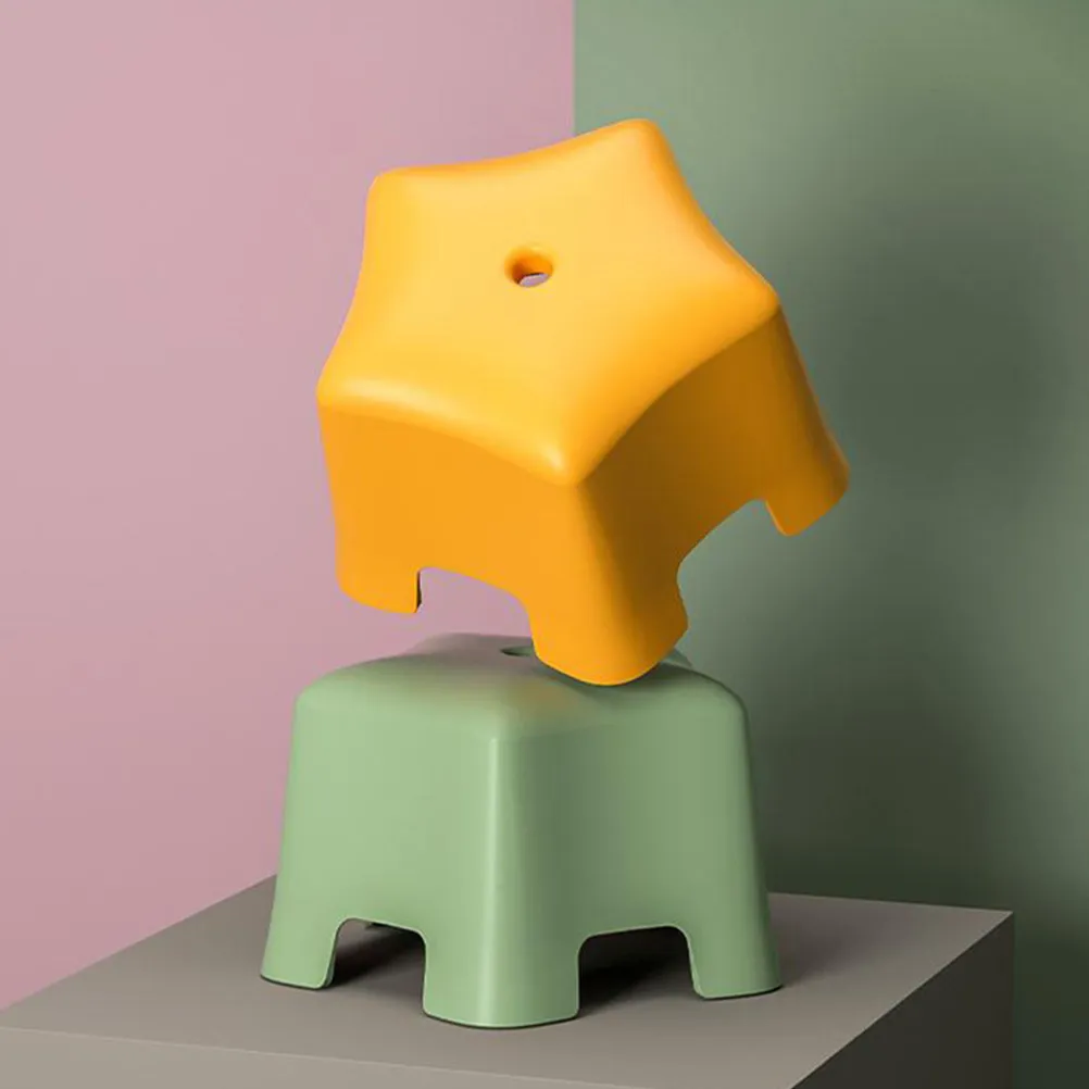 1pcs-non-slip-stool-children-footstool-sea-star-shape-sturdy-lightweight-pp-material-portable-home-stool-for-kids-bathroom