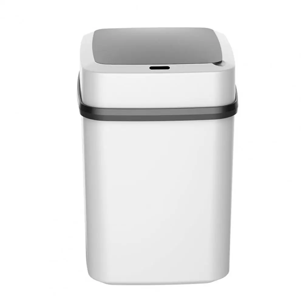 Kitchen Trash Bin 13L Bathroom Touch Trash Can In The Toilet Smart Garbage Bucket Waste Bins Dustbin Smart Trash Can Box Holder