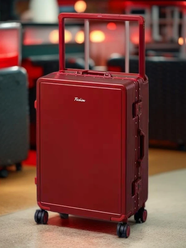Red Wedding Suitcase Set Large Capaci Multi-Function Universal Wheel Lo Password Multi-Functional Large Pull Rod Carry-On...
