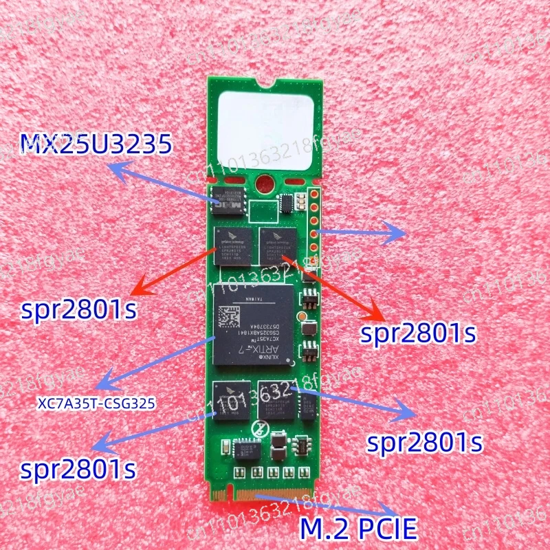 

Artix-7 M.2 PCIE physics processing unit spr2801 XC7A35T-CSG325 Neural network computing card