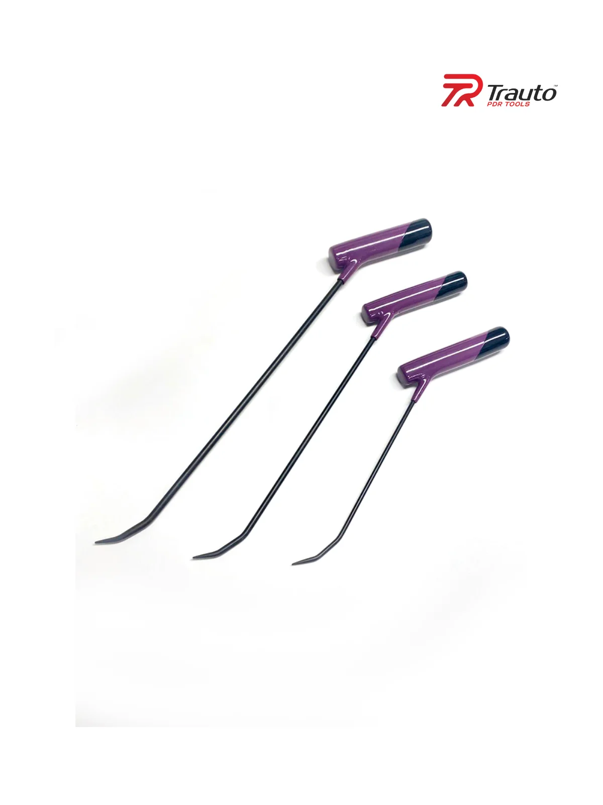 PDR Paintless Dent Repair Tools - Rumeli Set - 3 Piece Spring Steel Rod Set