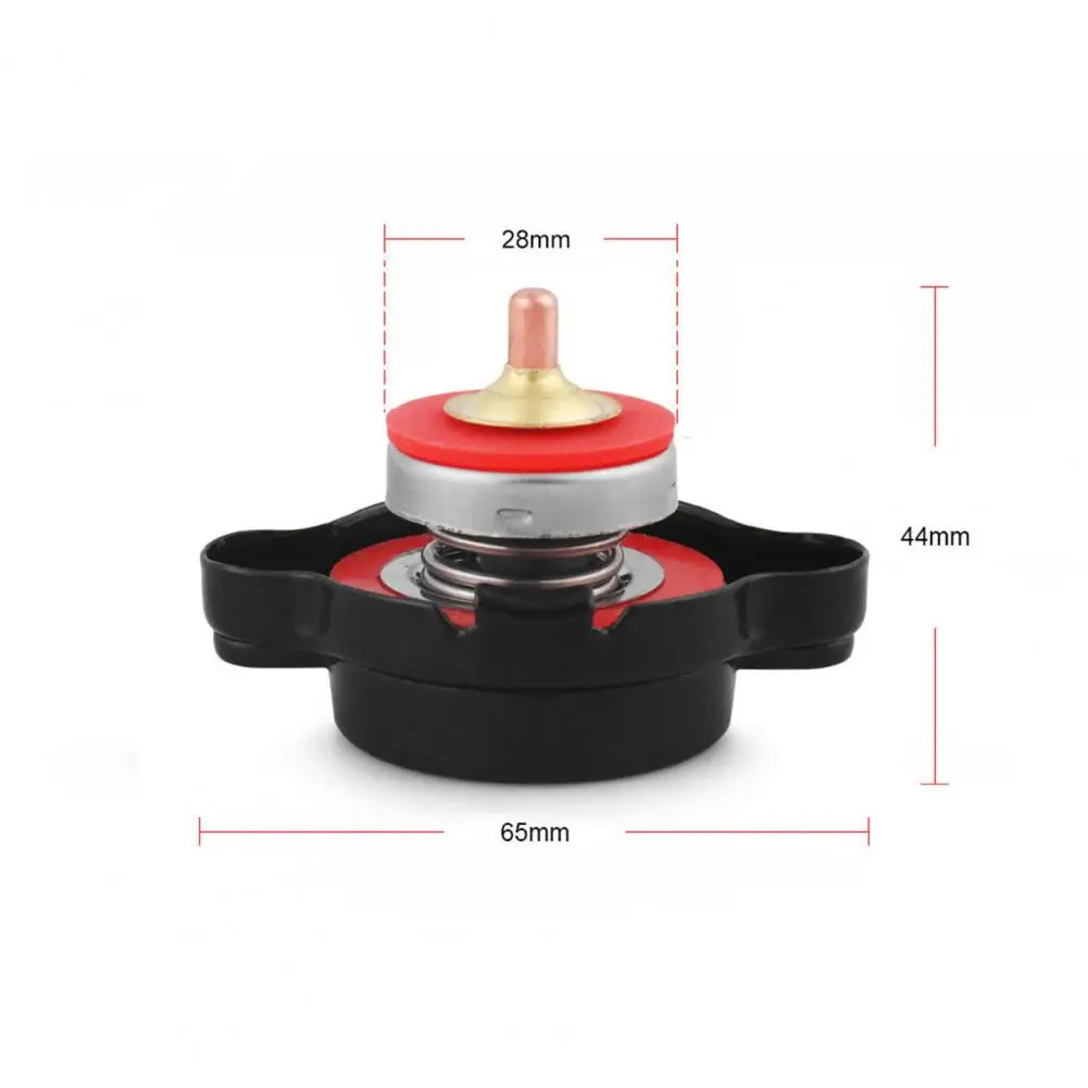 Thermometer Design Radiator Cap High-pressure Radiator Cap with Temperature Gauge for Car Motorcycle Truck Durable for Honda