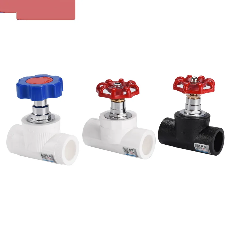 

PPR Hot-melt Tap Water Pipe Fittings Joint 1/2 IN 3/4 IN Lift Cut-off Copper Core Valve 20-32 Household