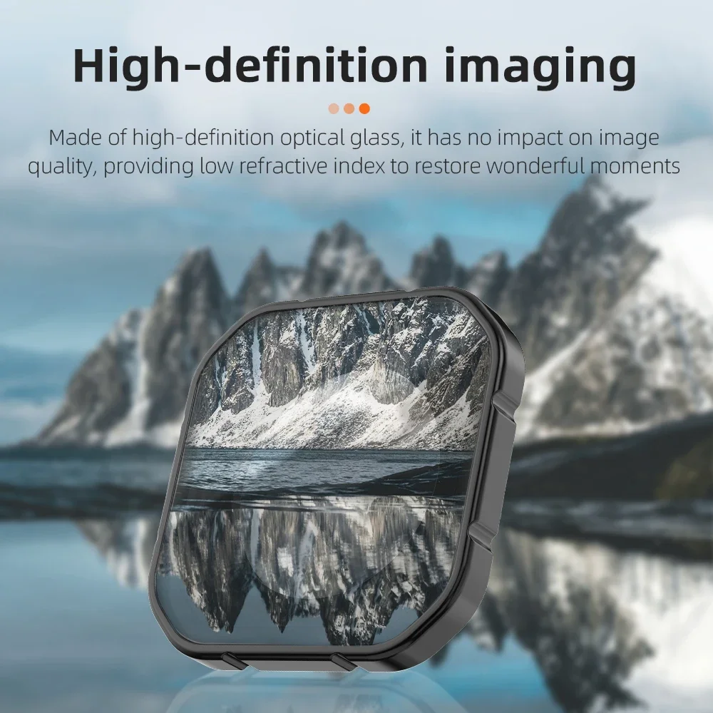 Flymile Camera Len Filters voor Insta360 Ace Pro 2 UV CPL ND8/16/32/64 Neutrale Dichtheid Optische Glazen Lens Fotografie Accessoires