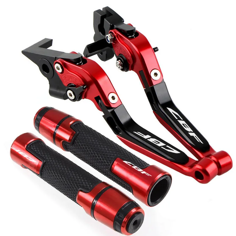 

For Honda CBF600/SA CBF 600 2006 2007-2013 2010 2011 2012 Brake Lever Clutch Handle Adjustable Foldable Handle Grips Set