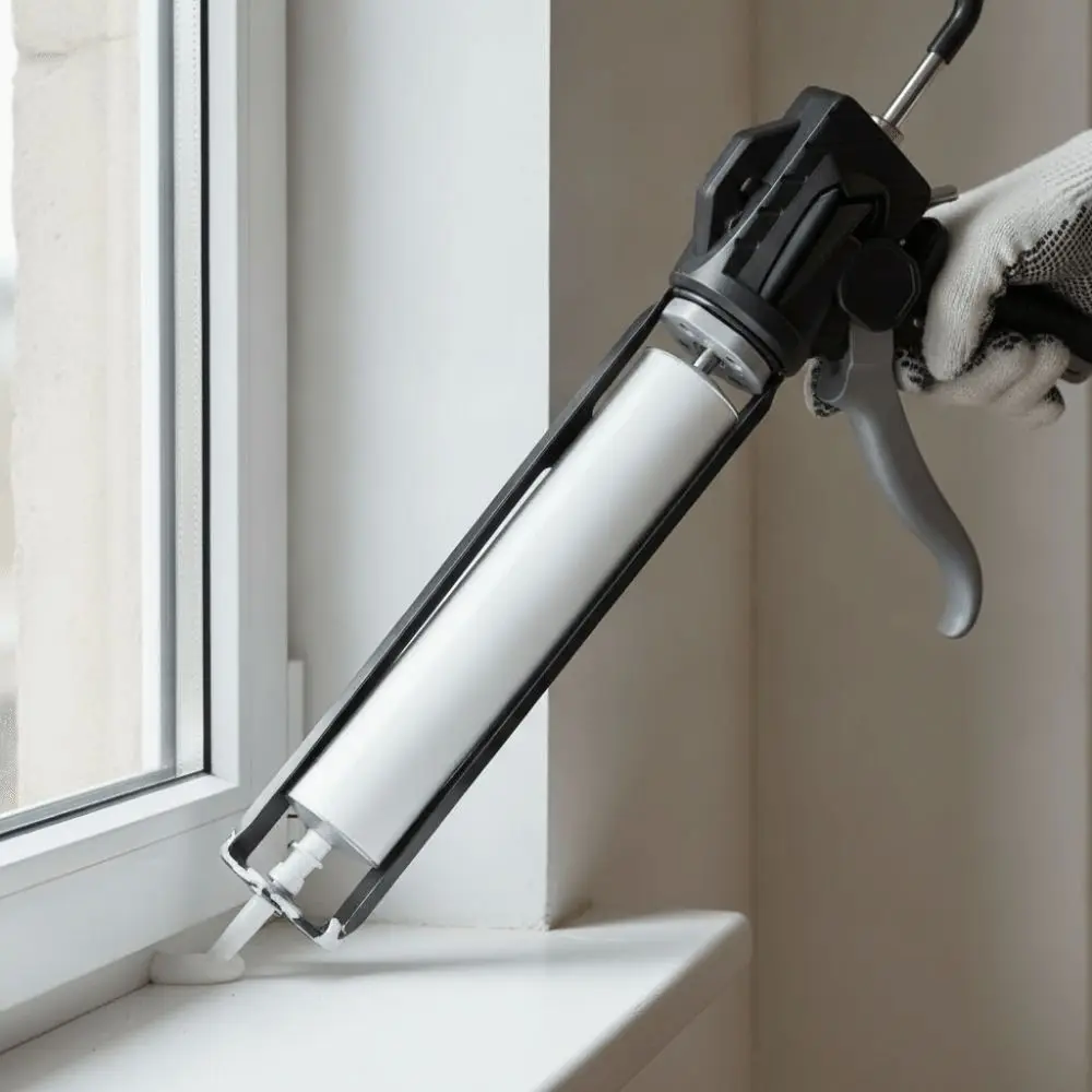 Labor-Saving Caulking Tool Multi-function Anti-drip Seal Sealant Tool Rotating Beauty Seam Cement Glass Adhesive Glue Tool