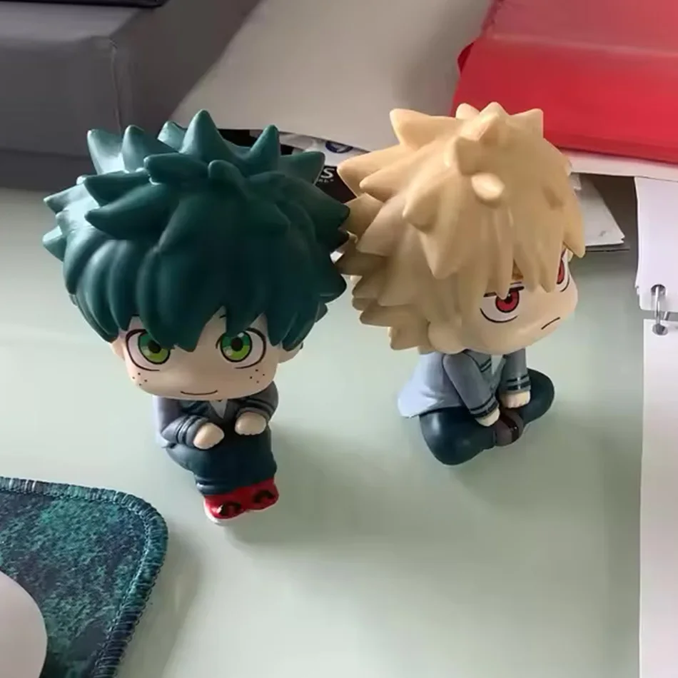 In Stock New Anime My Hero Academia Midoriya Izuku Bakugou Katsuki Ochaco Uraraka Anime Figure Toys for Kids Christmas Gift view 6