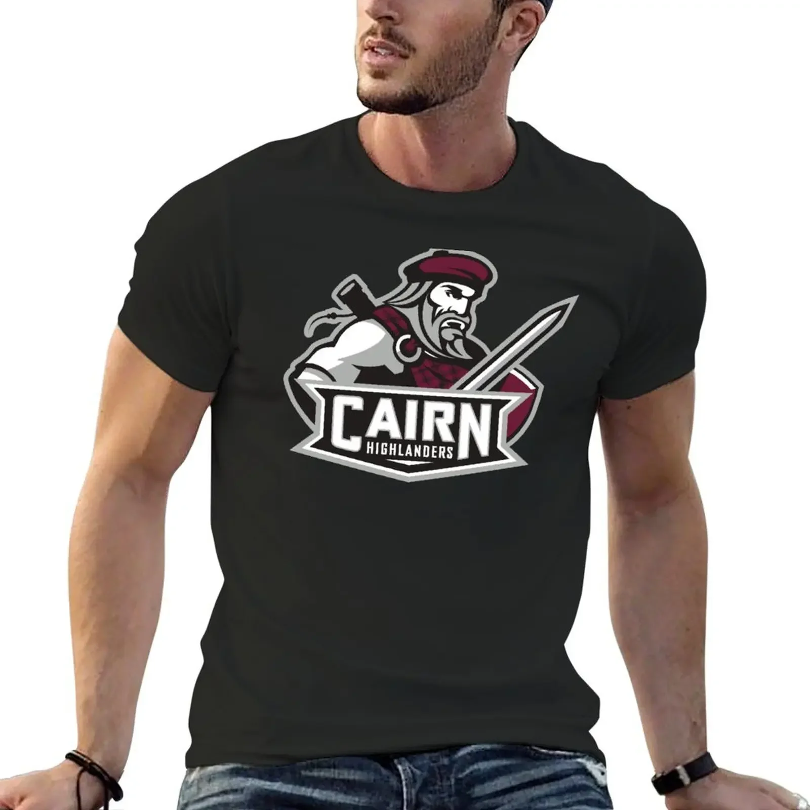 

cairn highlanders T-Shirt rapper graphic tees cute tops men t shirt