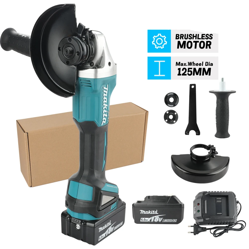 2025 DGA504 18 فولت أدوات كهربائية أداة طاحونة أدوات كهربائية لاسلكية طاحونة زاوية طاحونة فرش ساندر زاوية