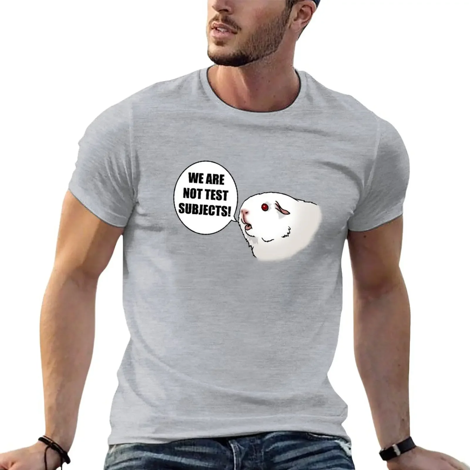 We Are Not Test Subjects! T-Shirt Aesthetic clothing plus size tops fitted t shirts for men