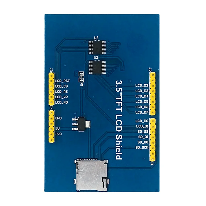 Imagem -05 - Tft Lcd Touch Screen Module para Arduino Placa com ou sem Painel de Toque Ili9486 no Mega2560 3.5 480x320