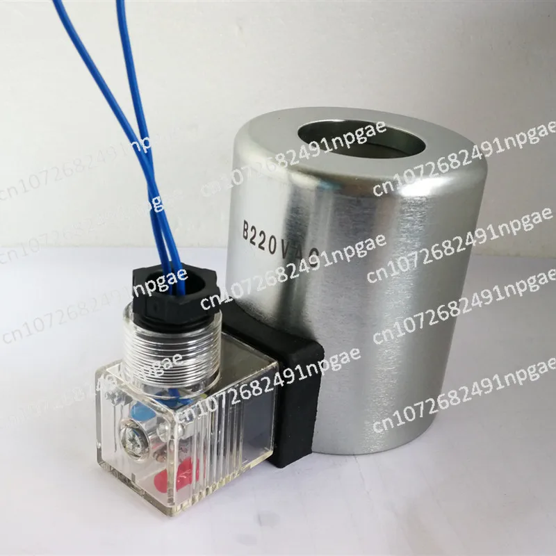 

Filter Press Coil B220VAC Hydropower Station Solenoid Valve Plug with Lamp Hydraulic Station BW220V ACB220V