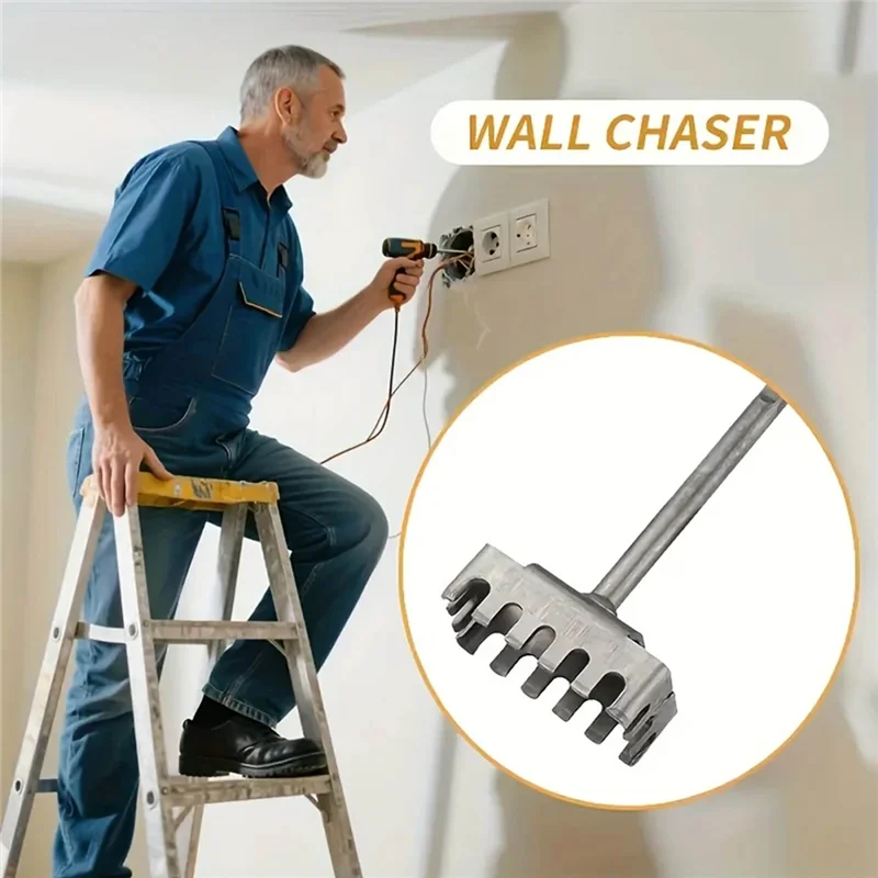 

TKOH-профессиональный дырокол из нержавеющей стали с квадратными отверстиями, 1 шт., для электрической коробки, бетона, кирпичной стены, цемента, камня, прямоугольника