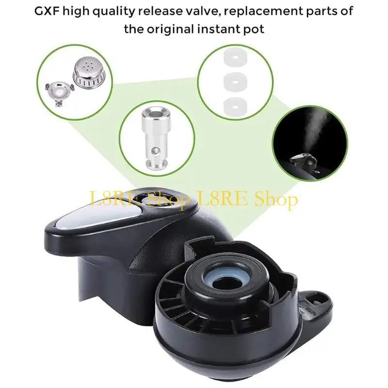 L8RE Steam Release Handle Valves Float Penggantian untuk Mini 3QT 5QT 6QT IP-Lux50 IP-Lux60 Pressure Cooker Accessories