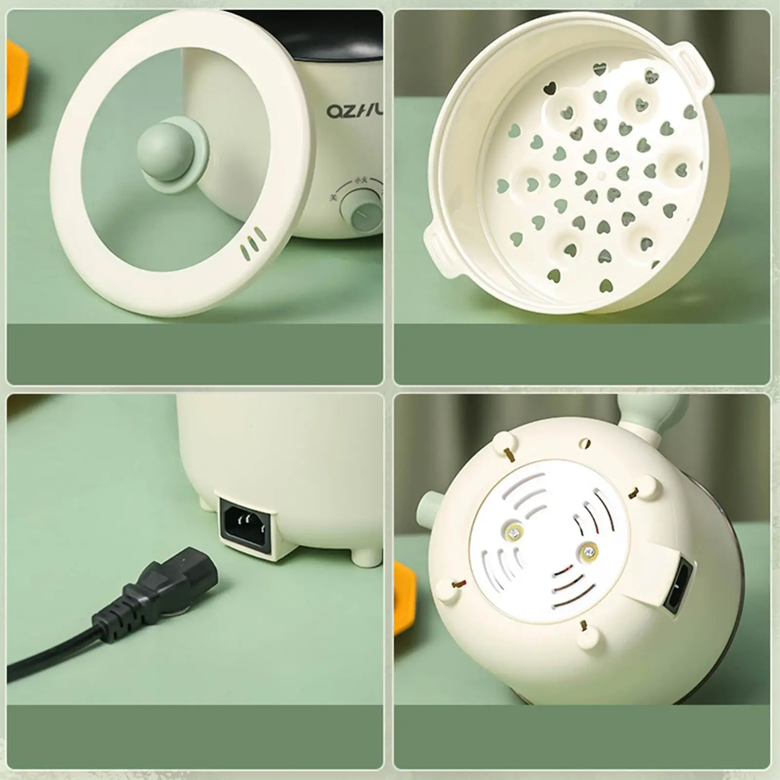 Многофункциональная мини-кастрюля с антипригарным покрытием, 2 шестерни для приготовления лапши