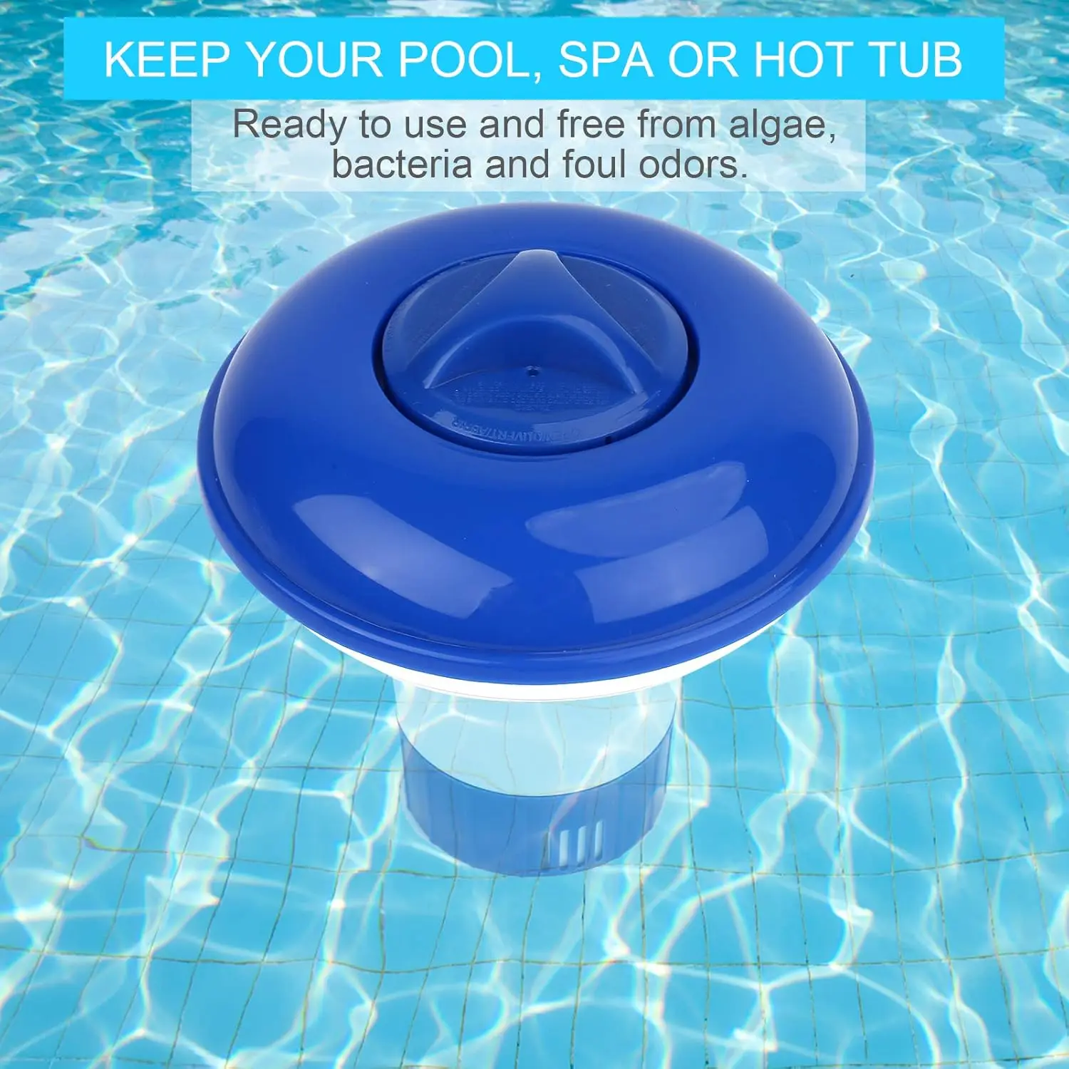 Verstellbarer Schwimmender Chemikalien-Floater für Schwimmbäder, Spas und Whirlpools