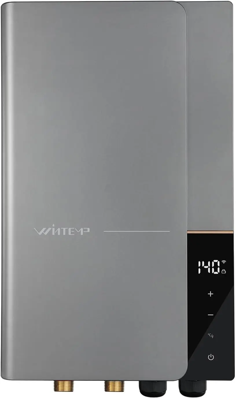 27kW 240V Tankless Water Heater Electric Whole House, Up to 6.3 GPM | Instant Endless Hot Water, ETL Certified, Whole House Use,