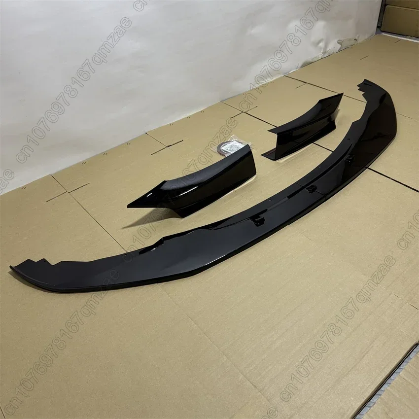 BMW 1 시리즈 F20 F21 118i 120d 120i M135i LCI M 스포츠 2012-2014 자동차 앞 범퍼 립 스포일러 스플리터 디퓨저 바디 키트 썸네일 5