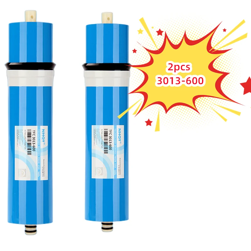 2pcs 600 gpd reverse osmosis filter RO Membrane TFC-3013-600 Membrane Water Filters Cartridges ro system Filter