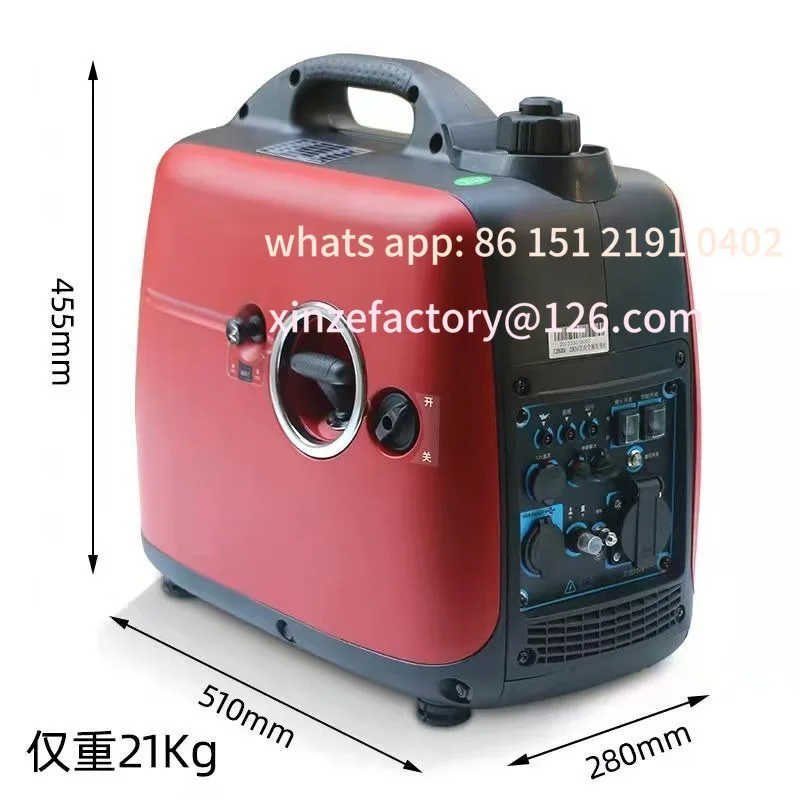

Customizable Mini Portable Petrol Generator for Domestic Use 220V Single-Phase Inverter Silent Operation