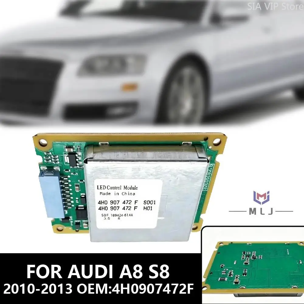 

4H0 907 472 F For Audi A6 A7 A8 S8 2010-2013 Beetle Jetta Touareg 4H0907472F LED Turn Signal DRL Ballast Module Car Accessories