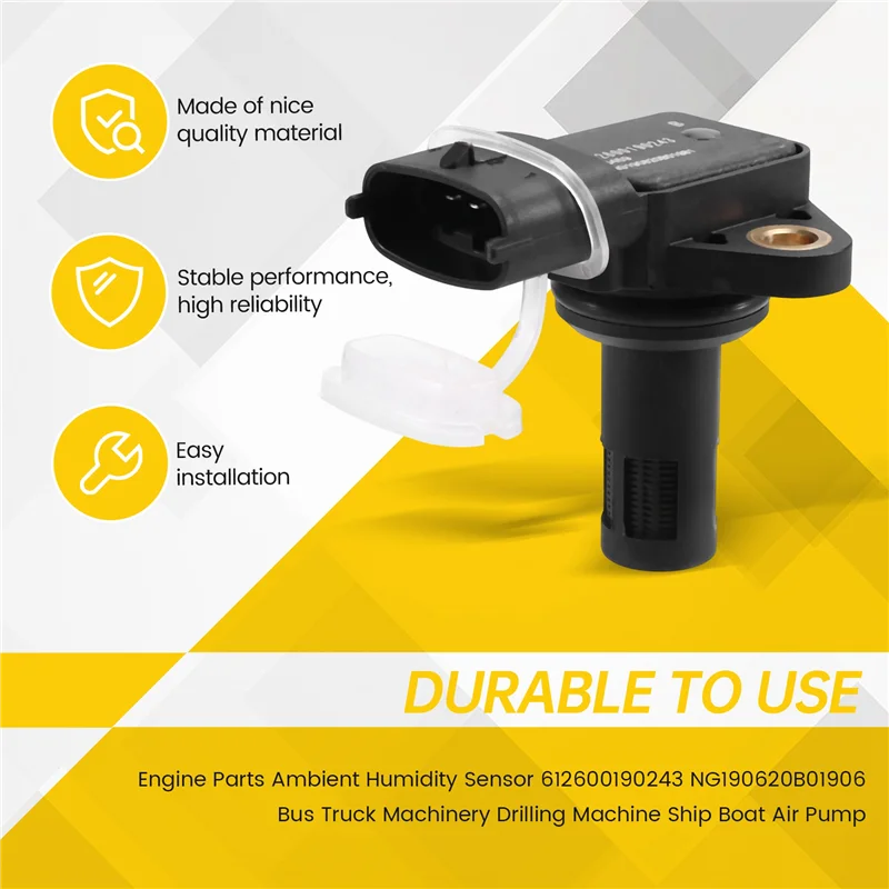 BNVN-Engine Parts Ambient Humidity Sensor 612600190243 NG190620B01906 Bus Truck Machinery Drilling Machine Ship Boat Air Pump