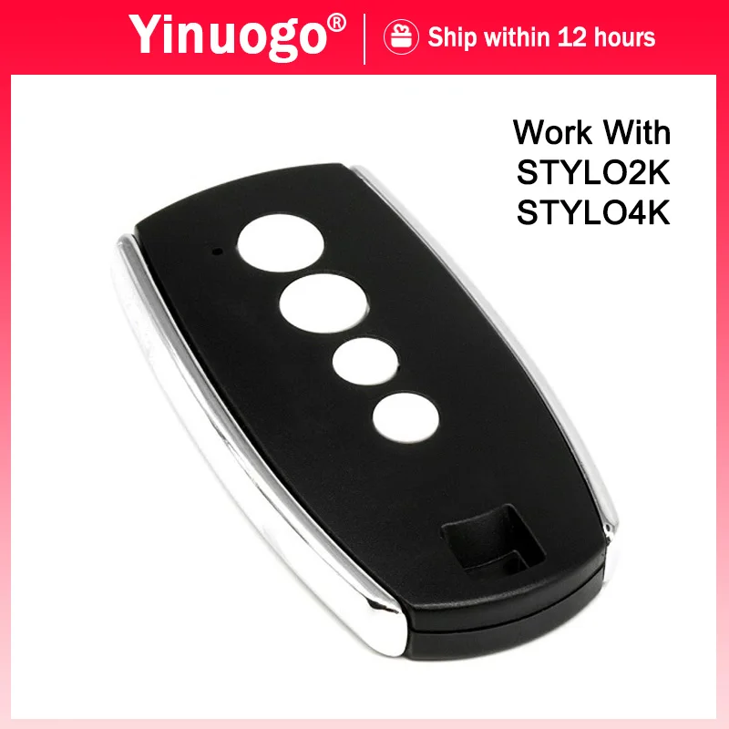 

For STYLO4K STYLO STYLO2K Garage Door Opener / Gate Remote Control 433.92MHz Rolling Code STYLO 4K 2K Handheld Transmitter