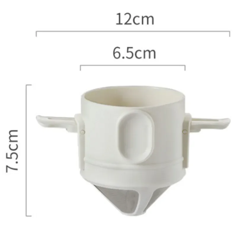 304 aço inoxidável portátil filtro de café gotejamento suporte de chá de café reutilizável caneca gotejador de café conjunto de xícara de chá cafeteira