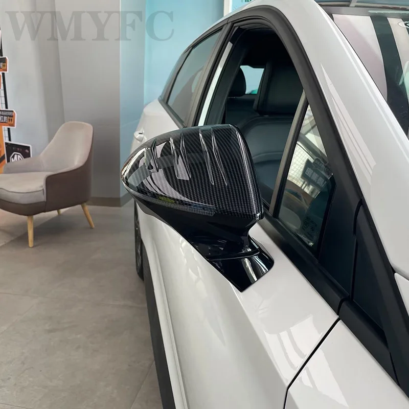 

Car Door Side Mirror Cover Trim Rear View Cap Exterior WMYFC Accessories For MG4 EV 2022 2023 2024
