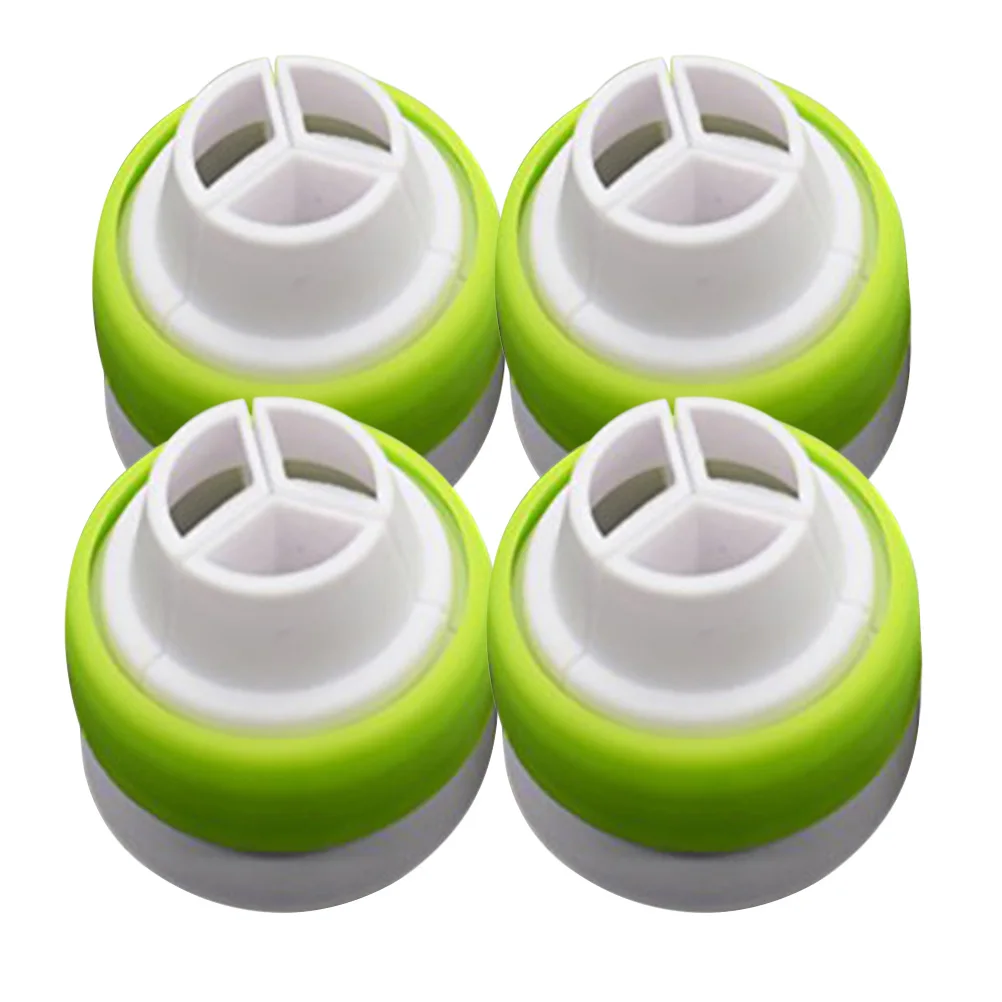 

4pcs Pipeline Linker Cake Decorating Nozzle Coupler Converter for Piping Pastry Bags Tips Safe Non-Toxic Easy Use
