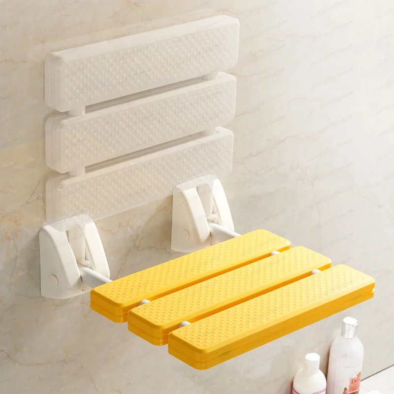 

Bathroom wall hanging bath stool safety non-slip bathroom bath shower folding stool barrier-free elderly bath chair