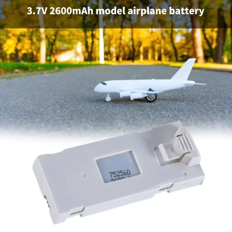 H7JF Altos rendimientos 2600mAh Li-Po Batería 3.7V capacidad para E88/E88PRO/P1/E525 Aviones modelo para recargar